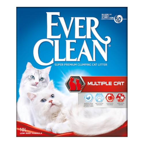 Ever Clean Multiple Cat Clumping Cat Litter - Scented - 10L