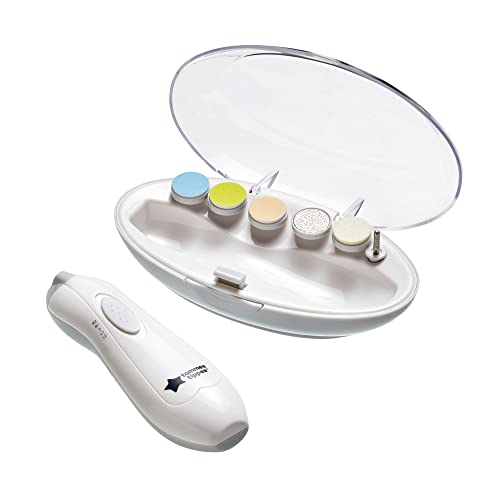 Tommee Tippee Electric Baby Nail File - 6-in-1 Set