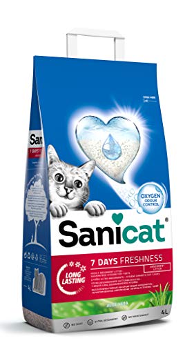 Sanicat 7 Days Freshness Aloe Vera Cat Litter - 4L