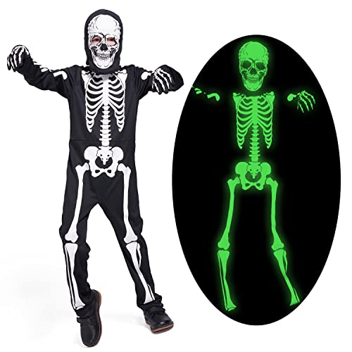 Sincere Party Glow in The Dark Skeleton Costume - 5-7 Years