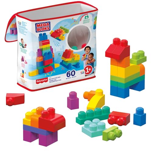 MEGA Bloks Big Building Bag - 60 Blocks